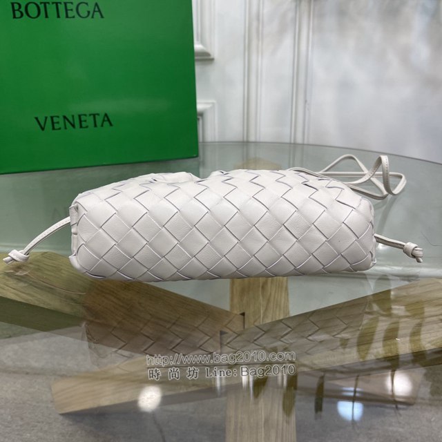 Bottega veneta高端女包 98061 寶緹嘉升級版小號編織雲朵包 BV經典款純手工編織羔羊皮女包  gxz1187